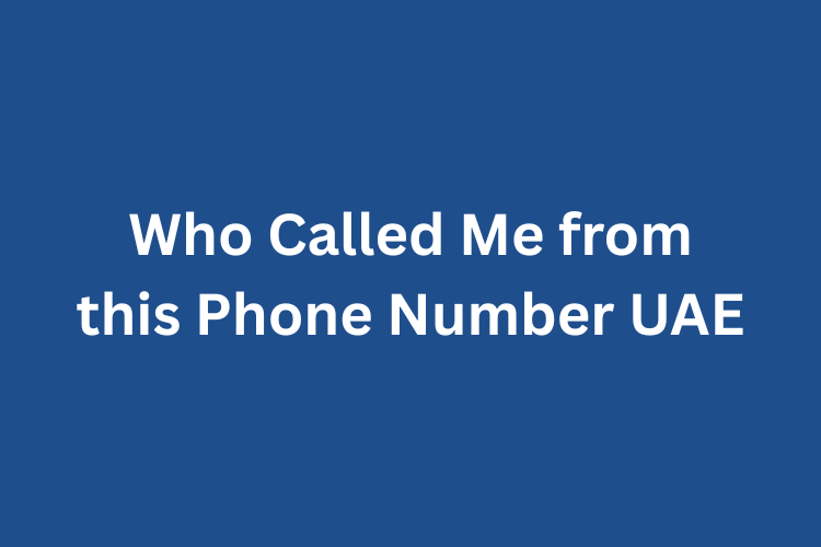 Who Called Me from This Phone Number?